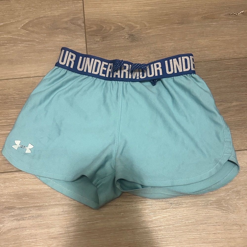 Under Armour Women's Teal Athletic Shorts